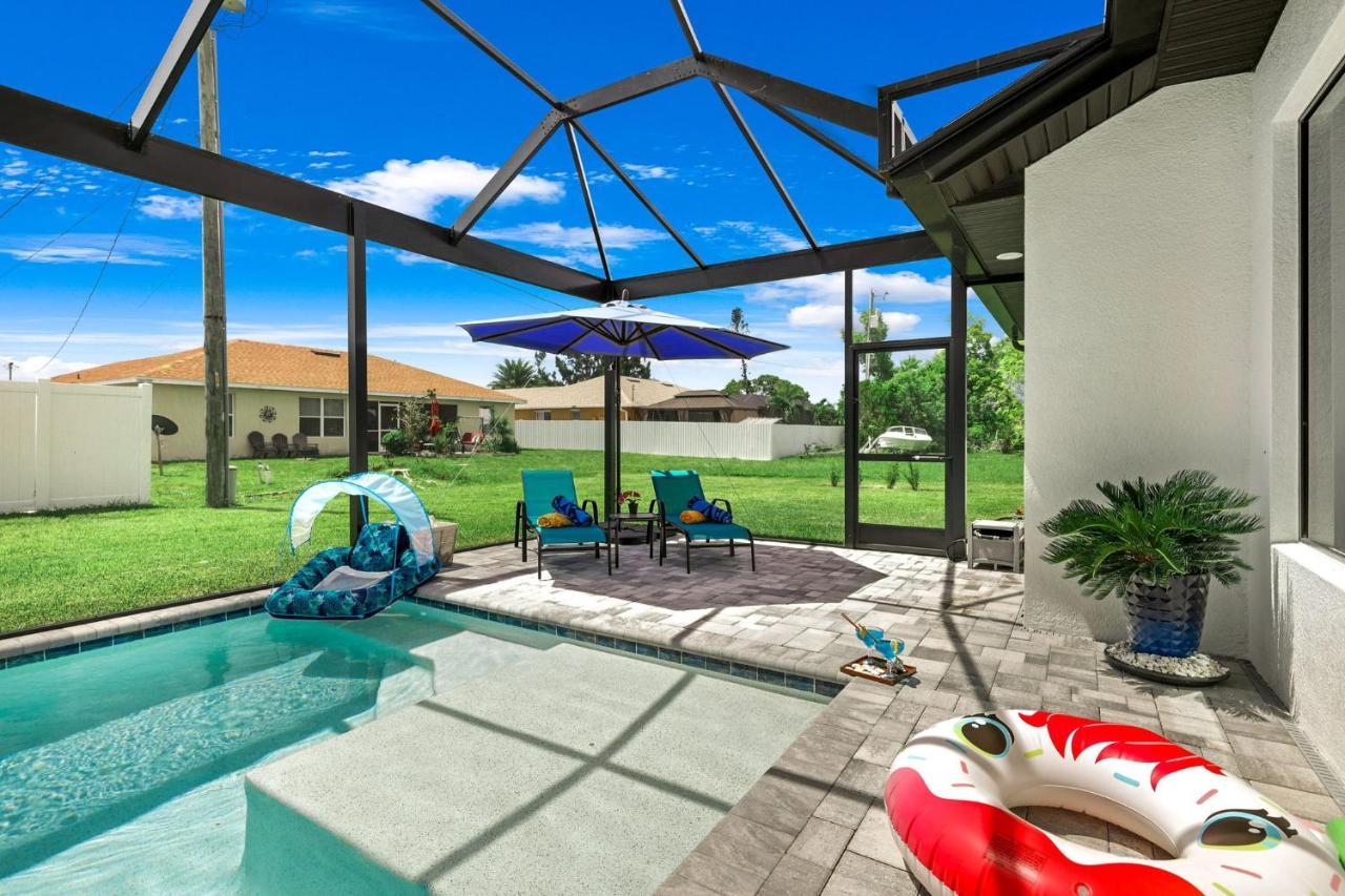 Perfect Oasis Retreat ! 2023 Luxury Built Home, Heated Pool And Games Cape Coral Exterior photo